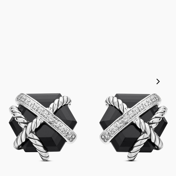 David Yurman Cable Wrap Stud Earring No Pouch ,no Box - Picture 11 of 16